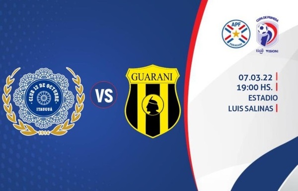 Quinta fecha del Apertura: 12 de Octubre y Guaraní finalizan la jornada este lunes