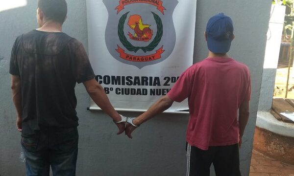 Dos detenidos por hurto domiciliario