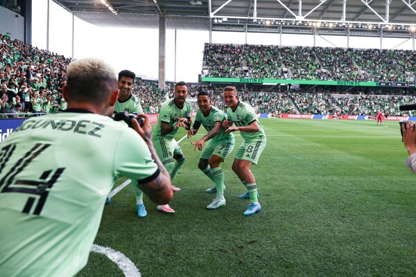 Con Cecilio en cancha, Austin FC golea y se instala en la cima de su Conferencia