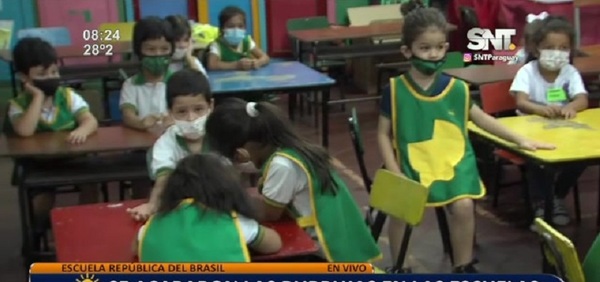 Se acabaron las burbujas en las escuelas y colegios - SNT