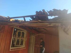 Crónica / Algo extraño okapu: destruyó una casa y todo a su alrededor