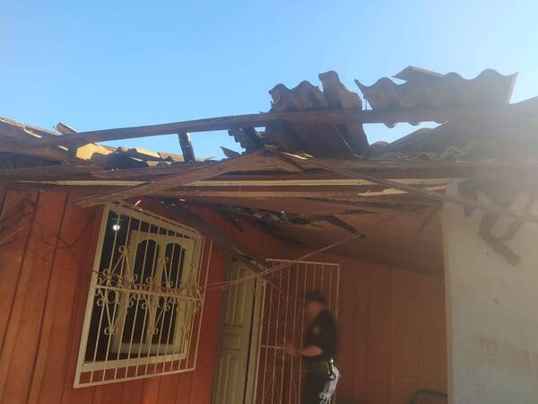 Crónica / Algo extraño okapu: destruyó una casa y todo a su alrededor
