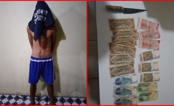 Asaltó estación de servicios y fue reducido a golpes por las víctimas