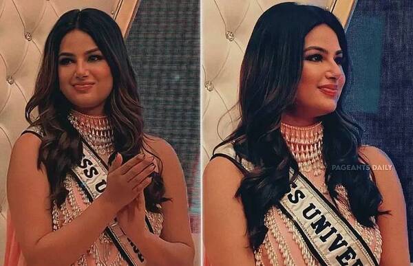 Crónica / [VÍDEO] Filmaron a la Miss Universo más "rellenadita" y bajándole torta