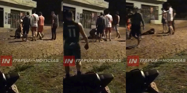 VIOLENCIA EN EL TERCER TIEMPO DE UN ENCUENTRO DE FÚTBOL EN ITAPÚA POTY - Itapúa Noticias