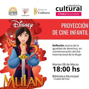Preparan cine para niños en CDE - La Clave