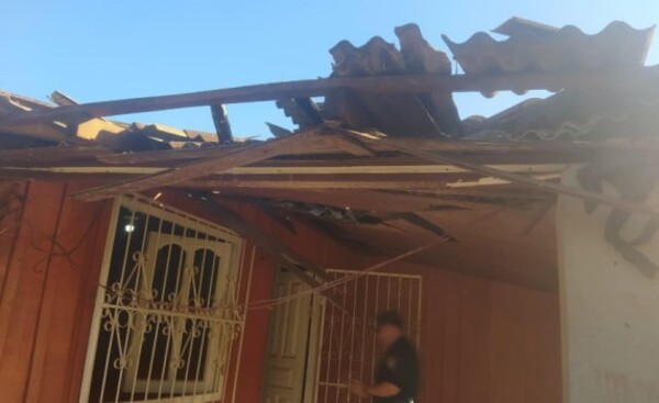Susto por explosión en una casa del barrio Santa Ana