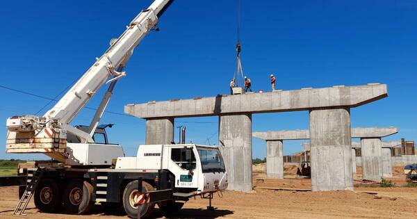 La Nación / Sequía y bajante de río facilitaron avance en construcción de la Costanera Sur