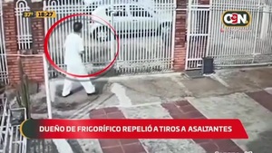 Duelo de Frigorífico repelió a tiros a asaltantes - C9N