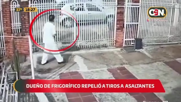 Duelo de Frigorífico repelió a tiros a asaltantes - C9N