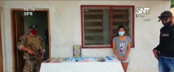 Allanamiento en Pilar: Joven promotora sería microtraficante - SNT