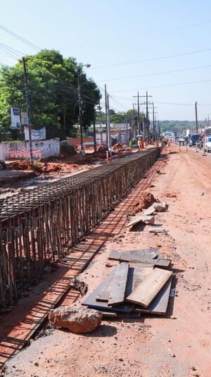 Cerrarán media calzada en la zona de obras de tres bocas - Nacionales - ABC Color