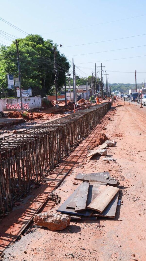 Cerrarán media calzada en la zona de obras de tres bocas - Nacionales - ABC Color