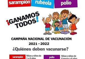 Piden inmunizar a niños contra sarampión ante brote en el vecino país