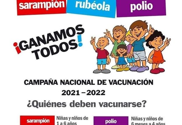 Piden inmunizar a niños contra sarampión ante brote en el vecino país