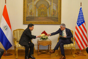 Nuevo embajador de Estados Unidos presentó copias de cartas credenciales al canciller nacional - .::Agencia IP::.