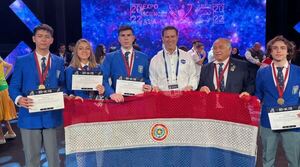 Estudiantes paraguayos ganan medalla de oro en feria internacional de ciencias