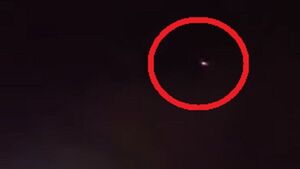 Una bola de fuego en el cielo llamó la atención en plena madrugada