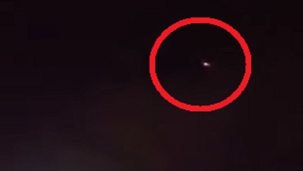 Una bola de fuego en el cielo llamó la atención en plena madrugada