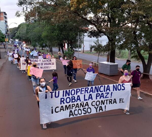 CDE: Convocan a marcha contra el acoso y por un albergue para mujeres víctimas de violencia - Paraguay Informa