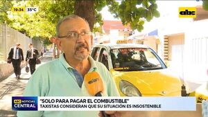 Taxistas afirman que se encuentran acogotados por la suba del combustible - Nacionales - ABC Color