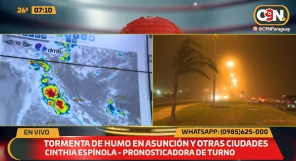 Nueva tempestad de humo es una posibilidad en los próximos días, según Meteorología