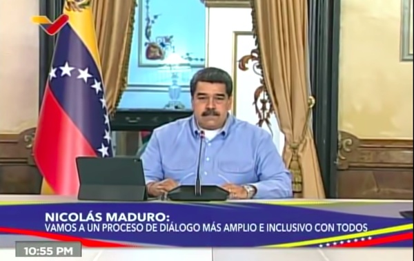 Maduro: “Las banderas de Venezuela y EE.UU. juntas se veían bonitas” - El Trueno