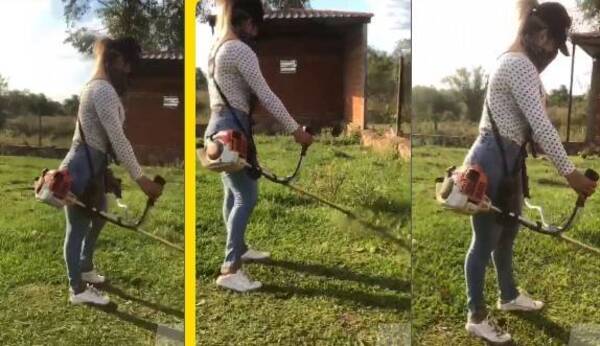 Crónica / [VIDEO] Modelo podadora: "No quiero un hombre inútil"