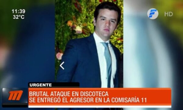 Se entregó el hombre que agredió a joven en discoteca | Telefuturo