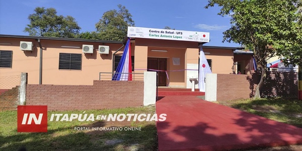 INAUGURAN CENTRO DE SALUD EN CARLOS A. LÓPEZ CONSTRUIDO CON APOYO DE JAPÓN - Itapúa Noticias