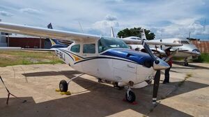 A Ultranza: Incautan avioneta de US$ 350.000 que estaba a nombre de funcionario del TSJE - Nacionales - ABC Color