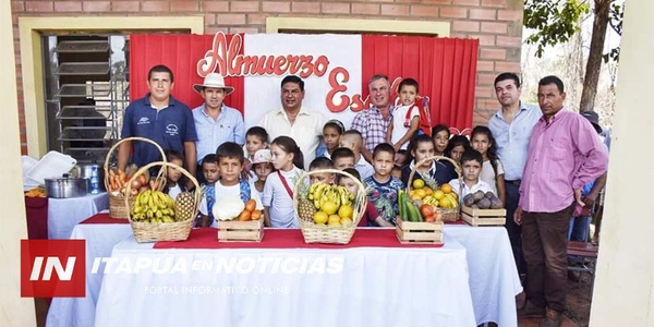 LANZAN PROGRAMA DE ALMUERZO ESCOLAR AÑO 2022 DE LA GOBERNACIÓN DE ITAPÚA - Itapúa Noticias