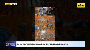 Buscaron explosivos en el cereso de Itapúa - ABC Noticias - ABC Color