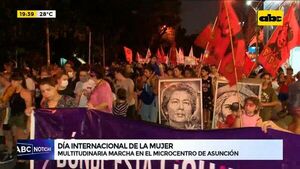 8MPy: Multitudinaria marcha en el microcentro de Asunción - ABC Noticias - ABC Color