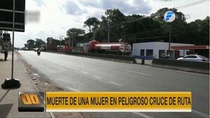Mujer muere atropellada al intentar cruzar la ruta en Capiatá