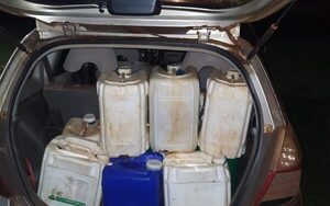 Incautan combustible de contrabando