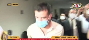 René Olmedo en su audiencia de imposición de medidas - C9N