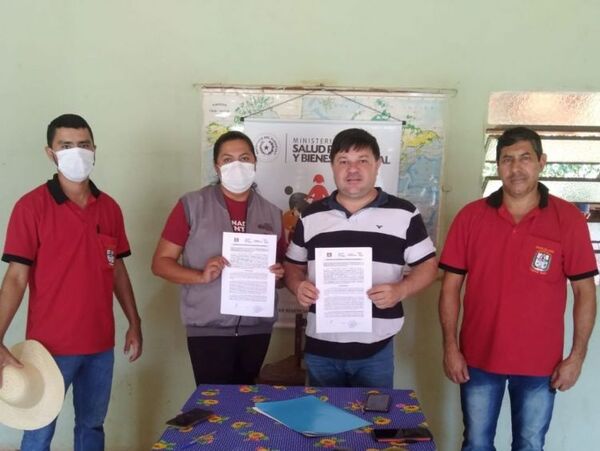 En Capitán Bado firman convenio para construcción de Unidad deSalud Familiar