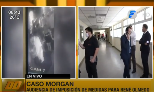 Caso Morgan: Audiencia de imposición de medidas para René Olmedo | Telefuturo