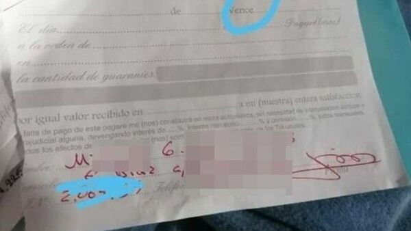 Usurera le agregó un "1" a su pagaré y ahora le debe más