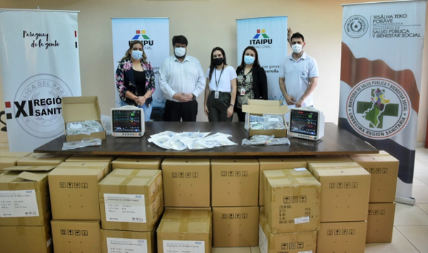 Itaipu entregó 44 monitores multiparamétricos al Ministerio de Salud - .::Agencia IP::.