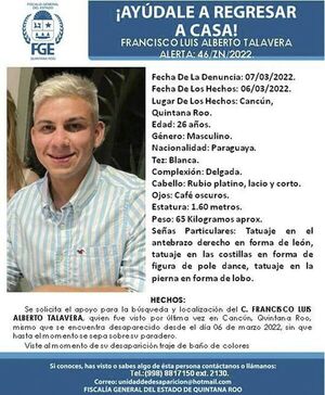 Sin novedades sobre paraguayo desaparecido en Cancún - Nacionales - ABC Color