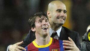 Crónica / Guardiola: "Messi significa todo en mi carrera, es mi Michael Jordan"
