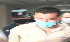 René Olmedo en su audiencia de imposición de medidas - SNT