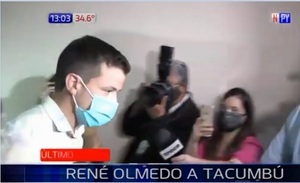 René Olmedo cumplirá prisión preventiva en Tacumbú