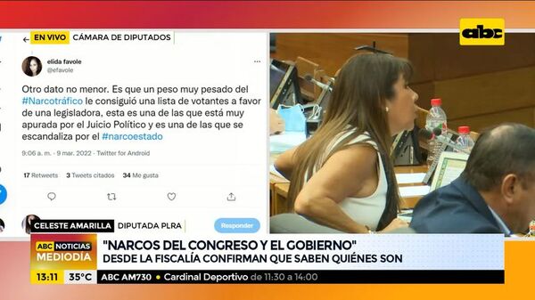 Desde la Fiscalía confirman que saben quiénes son los narcos del Congreso y el Gobierno - ABC Noticias - ABC Color
