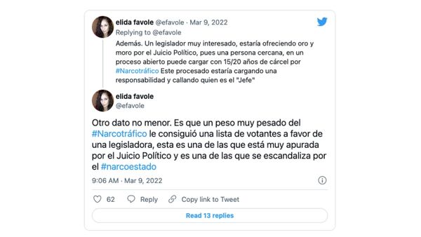 Legisladores denuncian “chantaje” desde el Ministerio Público - El Trueno