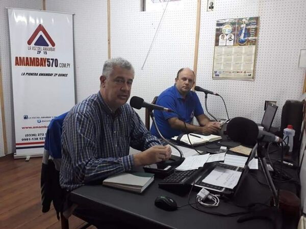 Imperdible: Hablando con el Intendente por la 570 AM y Amambay News a partir de las 18:30