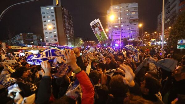 Real Madrid y un fantástico recibimiento