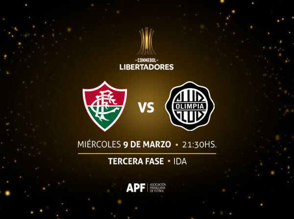 CONMEBOL Libertadores: Olimpia visita a Fluminense por la fase 3 - ADN Digital